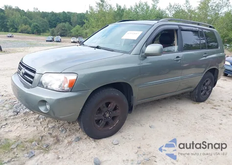 2005 Toyota Highlander V6 from USA, damaged, VIN JTEEP21A550107567